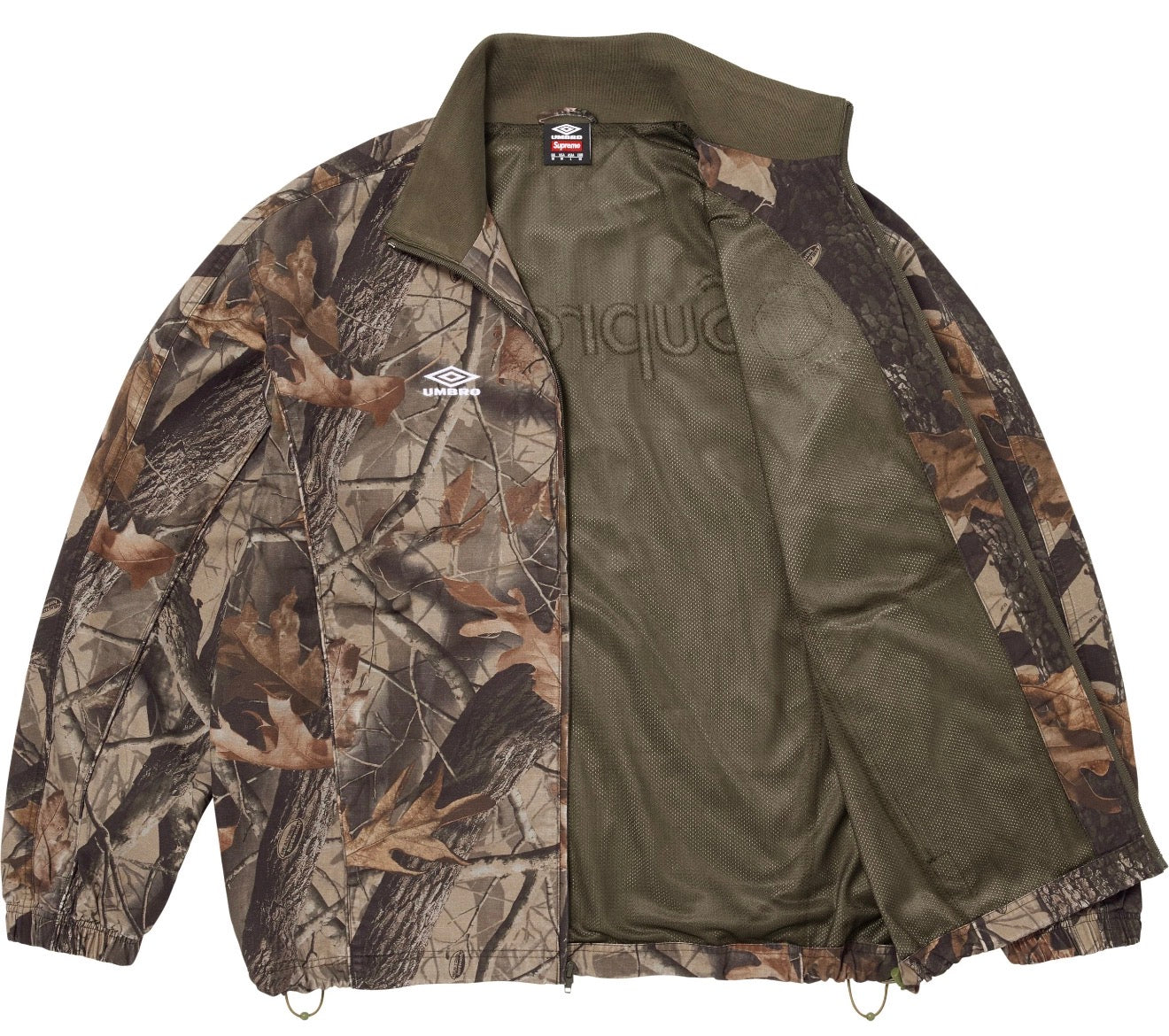Campera Supreme X Umbro Cotton Ripstop Realtree Hardwoods Camo