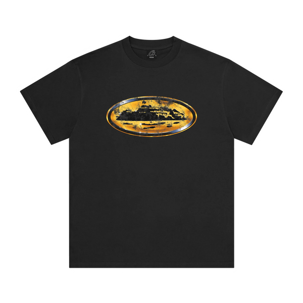 Camiseta Corteiz Corroded Island Black