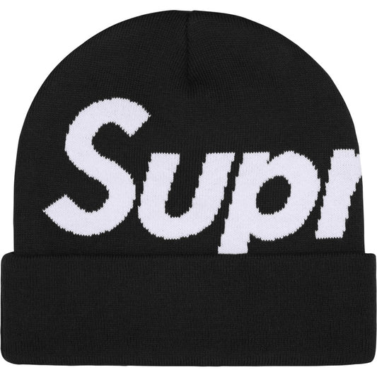 Gorro De Lana Supreme Big Logo Beanie Black