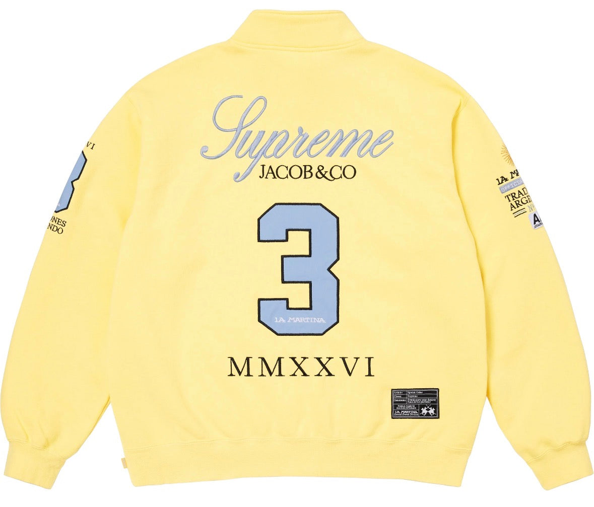 Buzo Supreme x La Martina x Jacob & Co Yellow