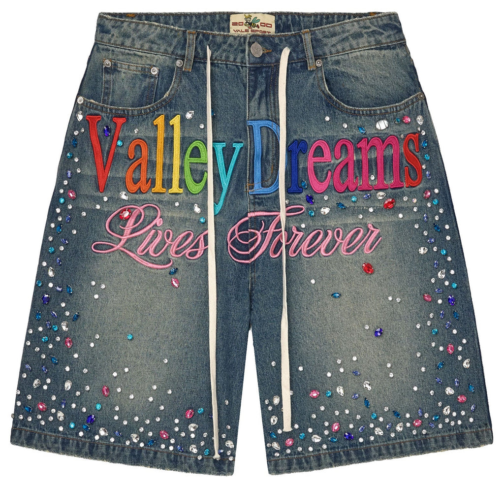 Short Vale Forever Ice Cream Denim