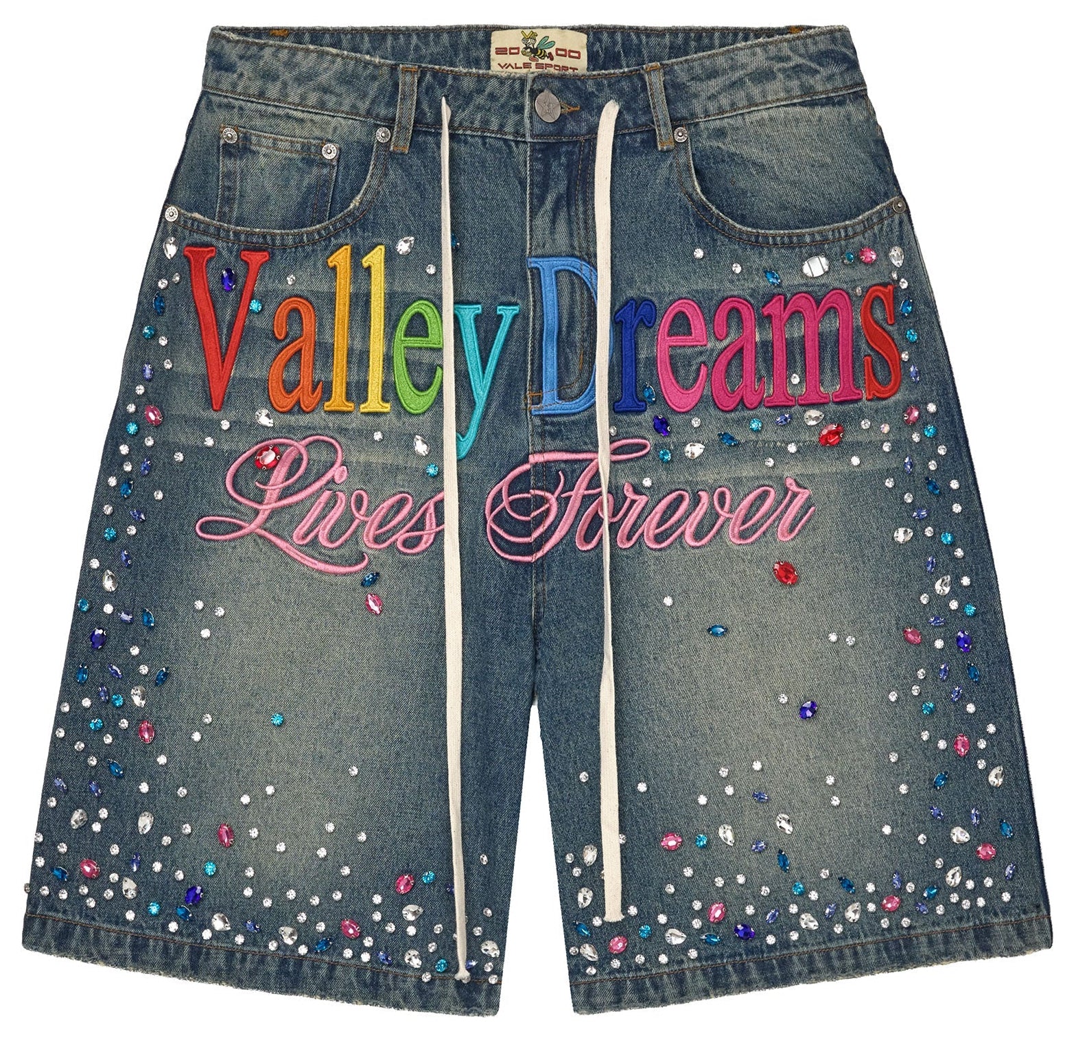 Short Vale Forever Ice Cream Denim