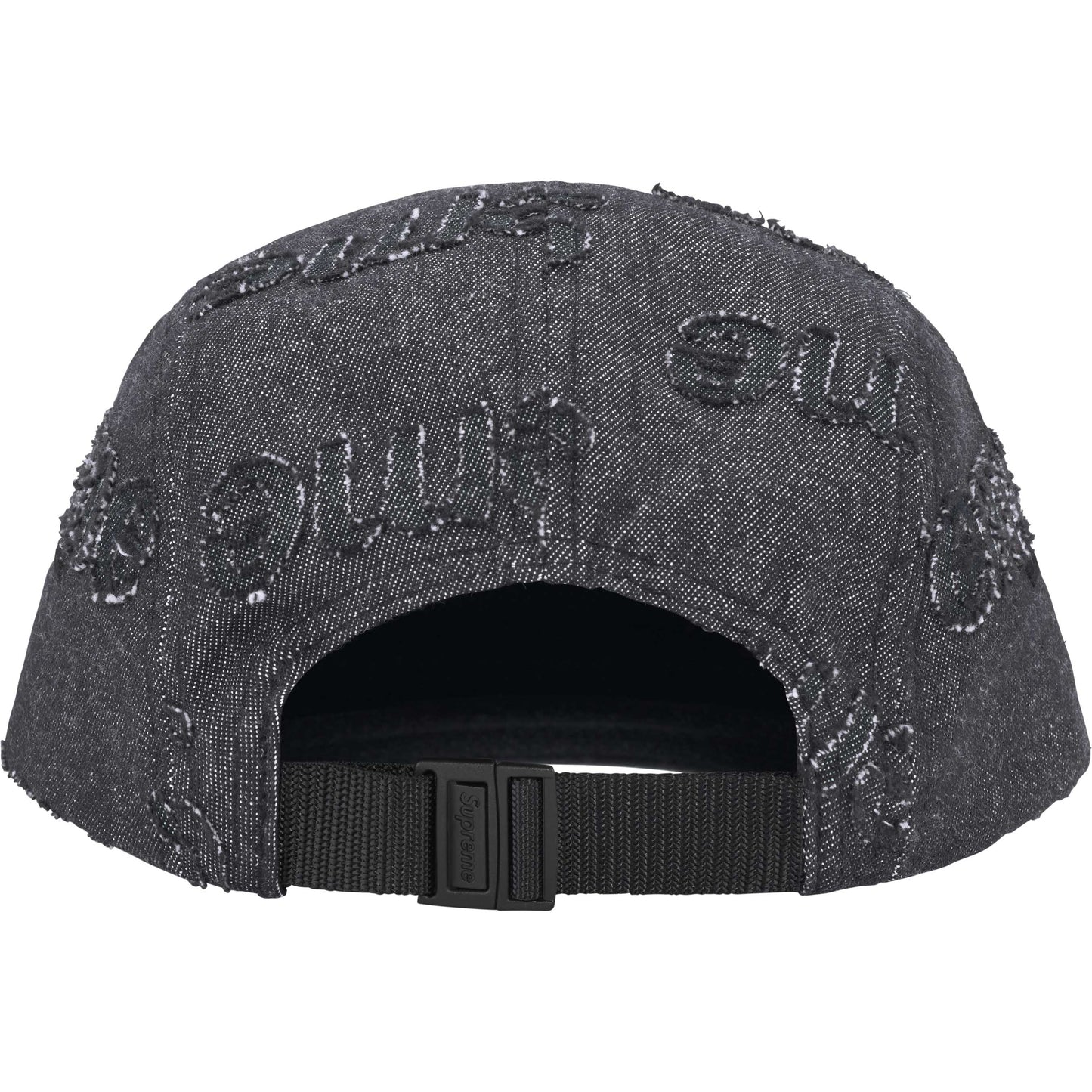 Gorro Supreme Lasered Denim Camp Black