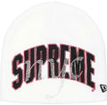 Gorro De Lana Supreme New Era Rhinestone  White