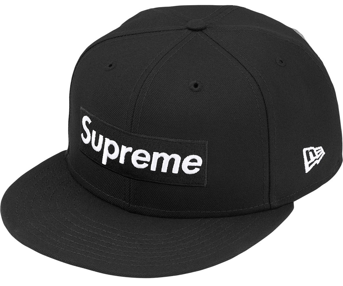 Gorro Supreme Rings Box Logo New Era Black