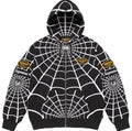 Campera Supreme x Vanson Leathers x  Spider Man Black