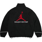 Campera Supreme x Jordan Track Jacket Black