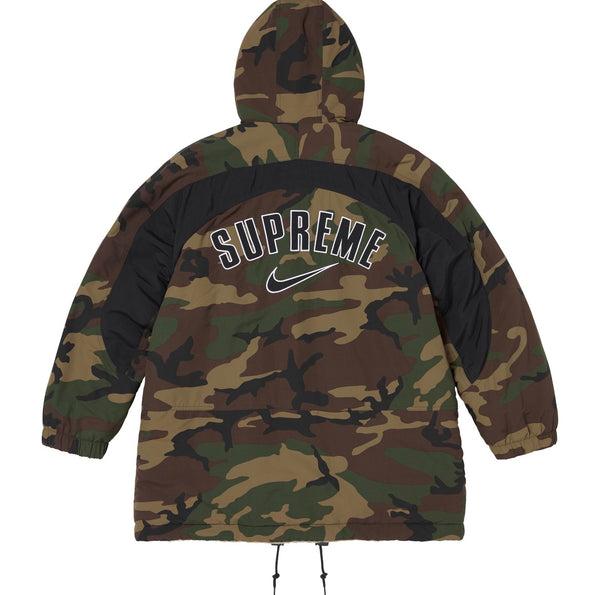 Campera Supreme x Nike Faux Fur Reversible Parka Camo