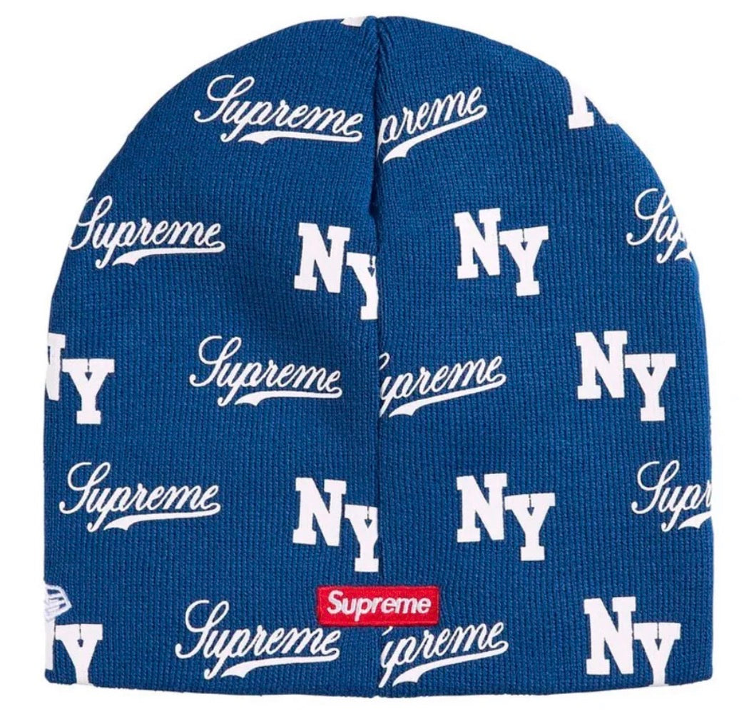 Gorro De Lana Supreme New Era Monogram Royal New York
