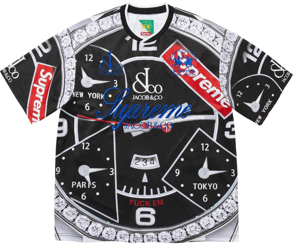 Jersey Supreme x La Martina x Jacob & Co Soccer Black