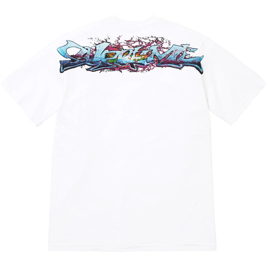 Camiseta Supreme Tag White