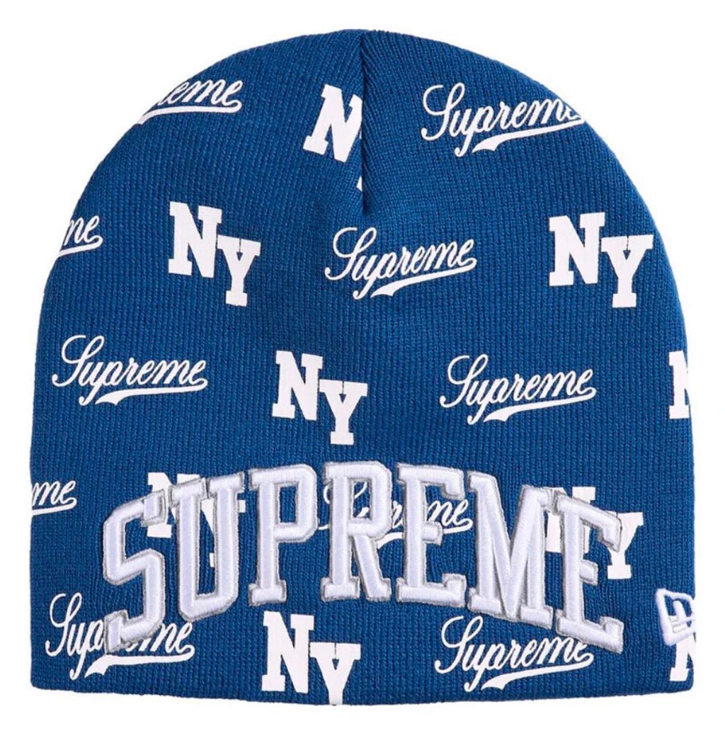 Gorro De Lana Supreme New Era Monogram Royal New York