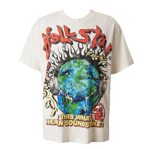 Camiseta Hellstar Heaven on Earth White