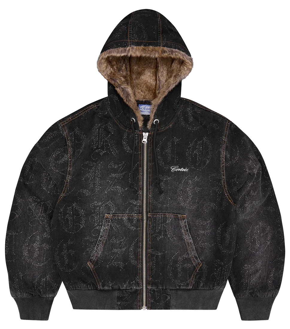 Campera Corteiz Old English Denim