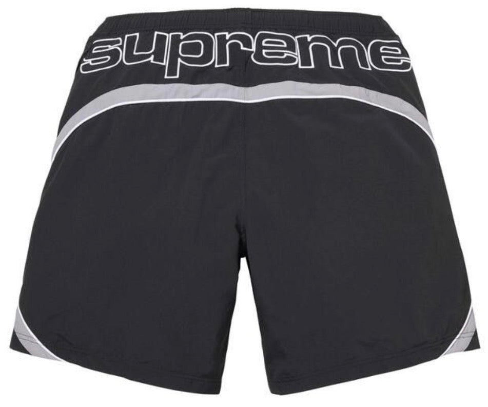 Short Supreme Paneled Water Short Black