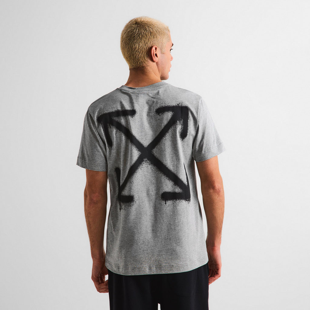 Camiseta OFF-WHITE Spray Can Arrow Grey