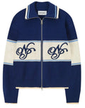 Campera Nude Project Voyage Knit Blue