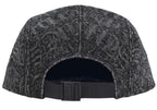 Gorro Supreme Stitched Old English Denim Camp Black