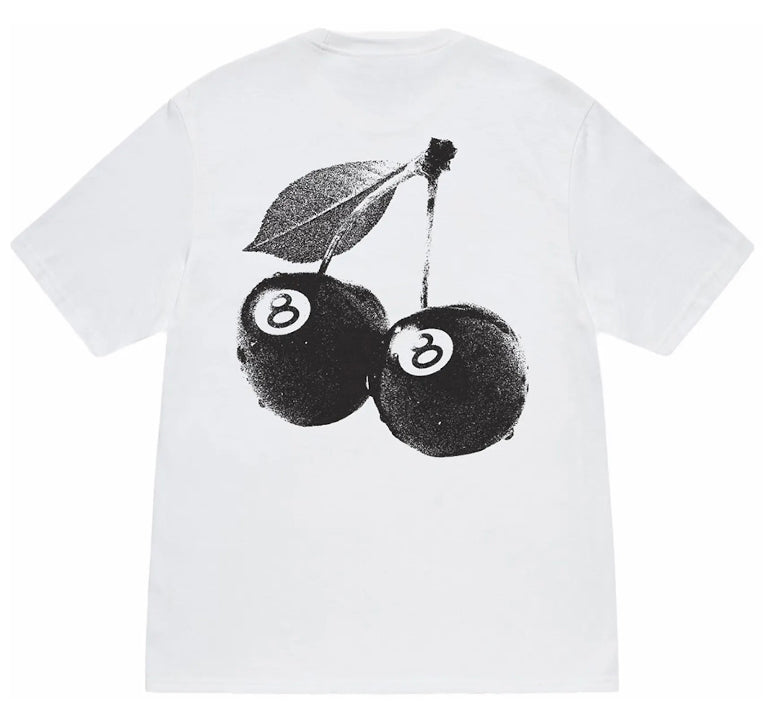 Camiseta Stüssy Cherries White