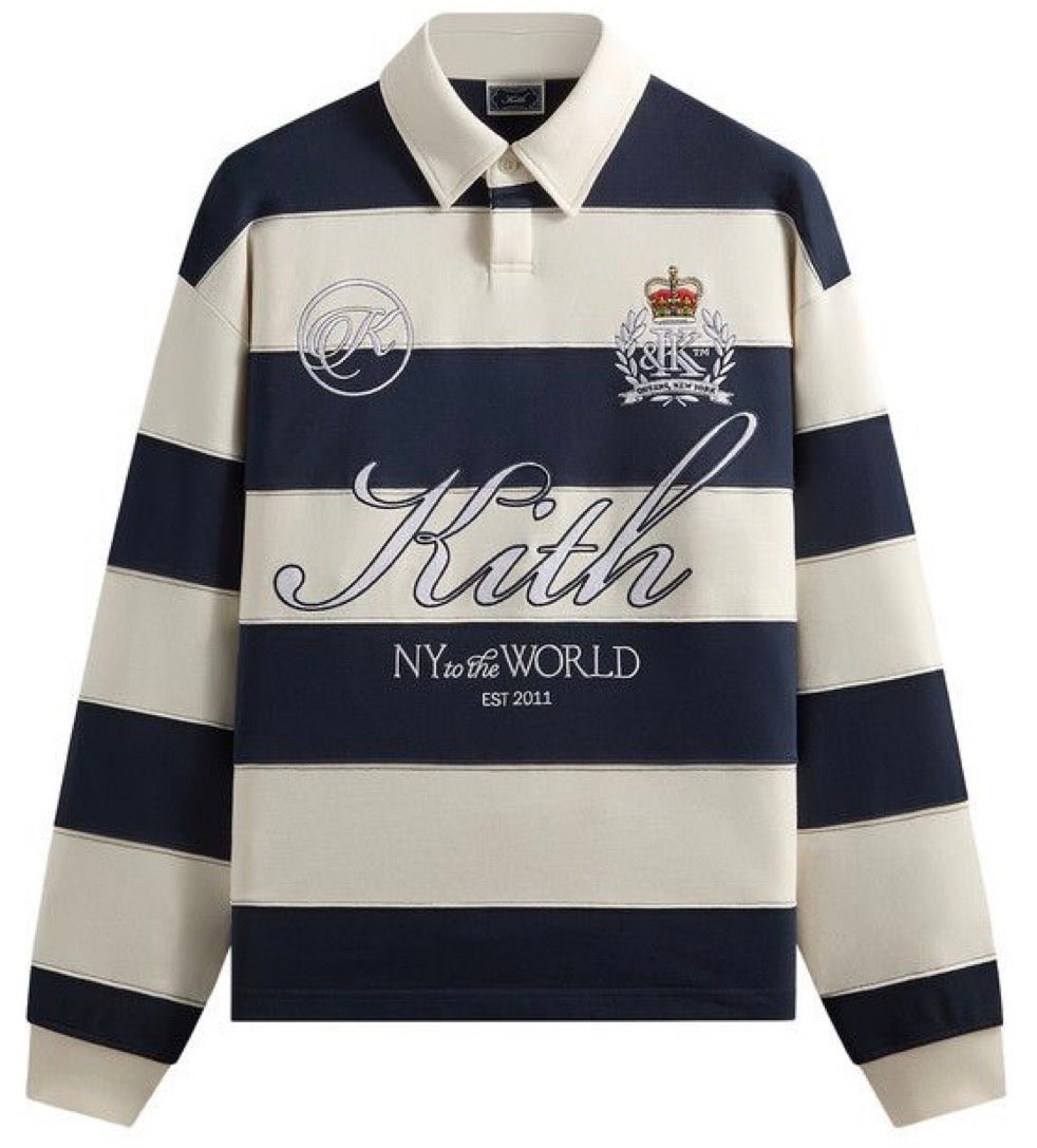 Polo Kith Compact Fleece Striped Rugby