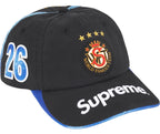 Gorro Supreme x Fiji 6-Panel Black