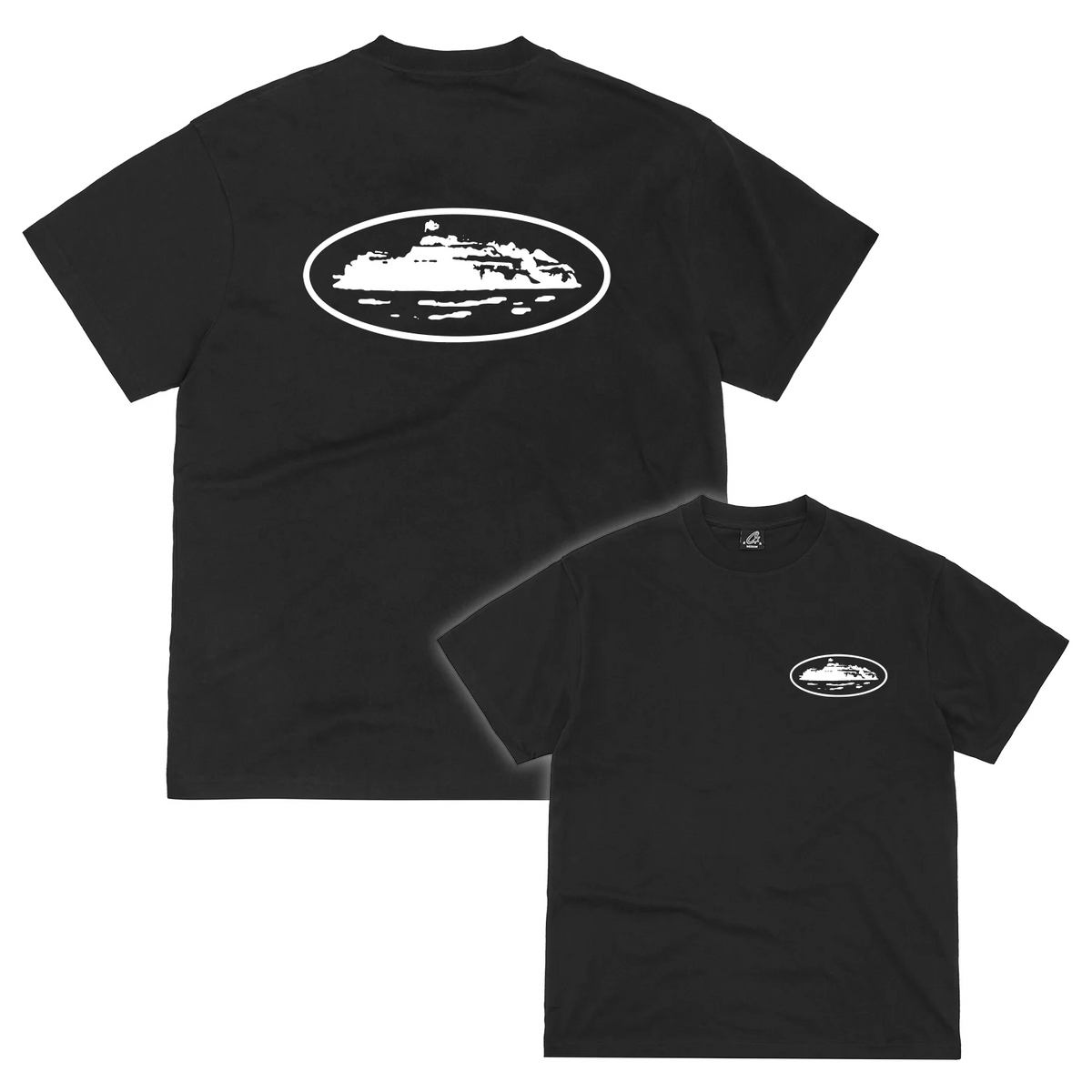 Camiseta Corteiz OG Island Black
