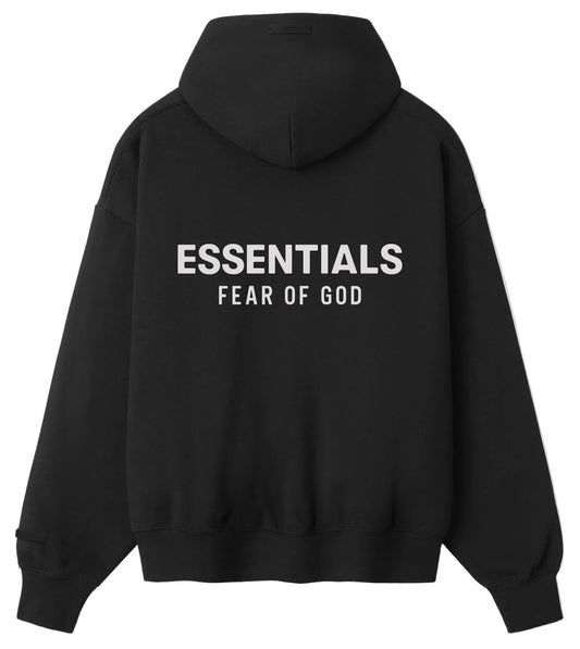Campera Fear Of God Essentials Classic Jet Black