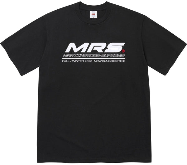 Camiseta Supreme X Martine Rose Now Black