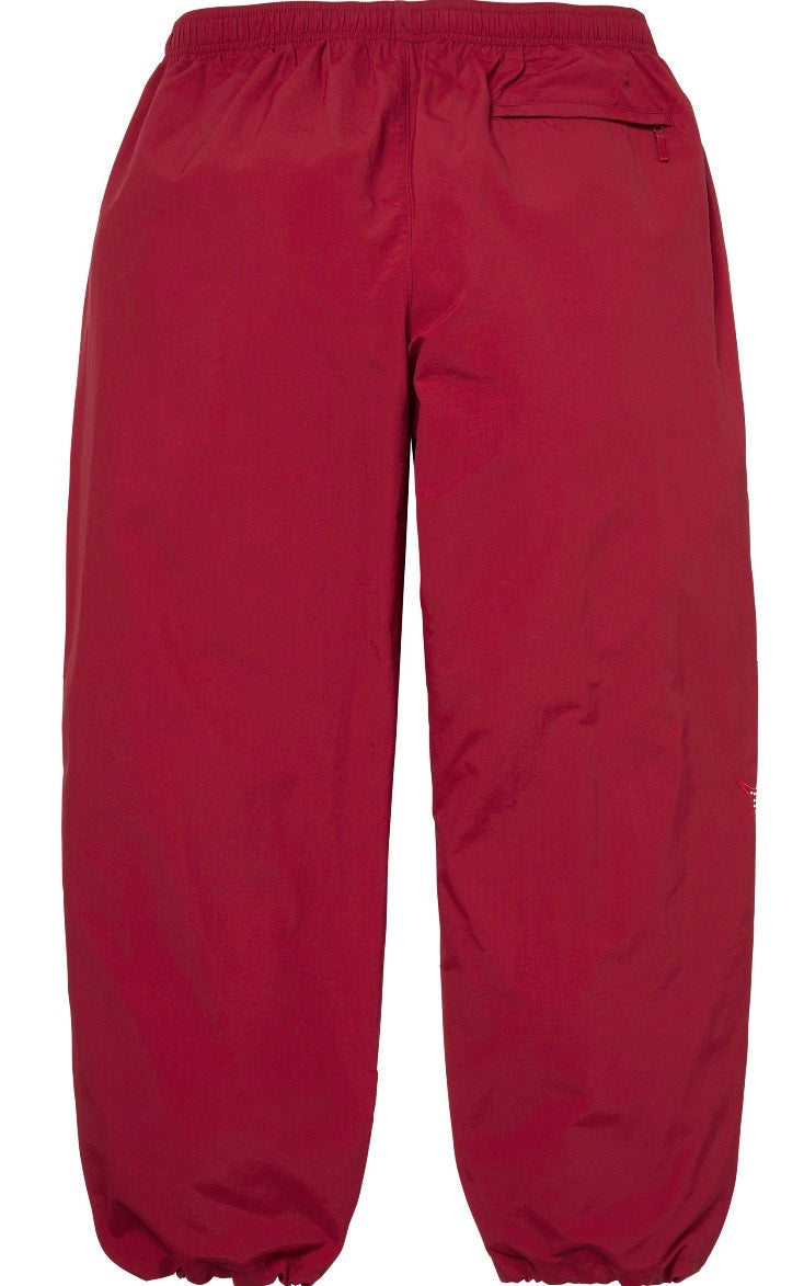 Pantalon Supreme x Umbro Rhinestone Track Red