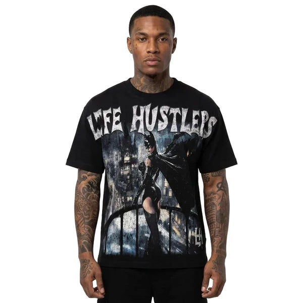 Camiseta Life Hustler Batgirl