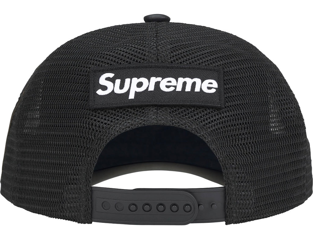 Gorro Supreme x Vanson Leathers x Spider-Man Mesh Back 6-Panel Black