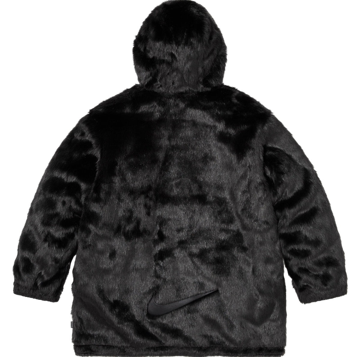 Campera Supreme x Nike Faux Fur Reversible Parka Black
