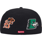 Gorro Supreme x New Era Mascots S Logo 59Fifty Fitted Black