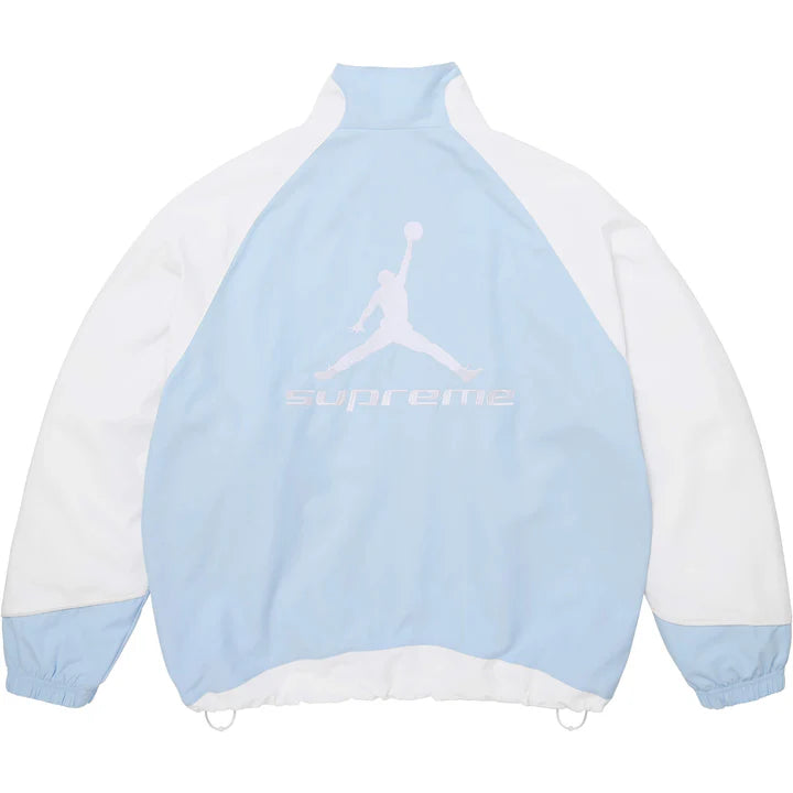 Campera Supreme x Jordan Track Jacket White