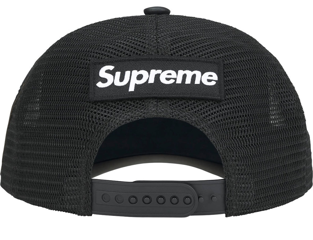 Gorro Supreme x Vanson Leathers x Spider Man Mesh Back 6-Panel Black