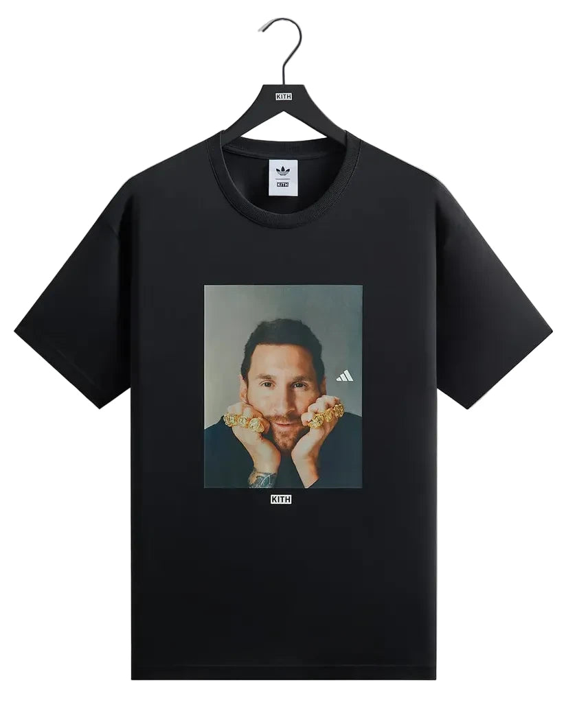 Camiseta Kith & Messi x Adidas Black