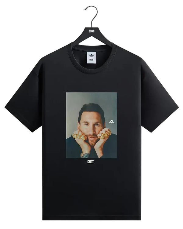 Camiseta Kith & Messi x Adidas Black