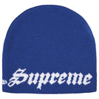 Gorro De Lana Supreme x New Era X Ghostface Blue