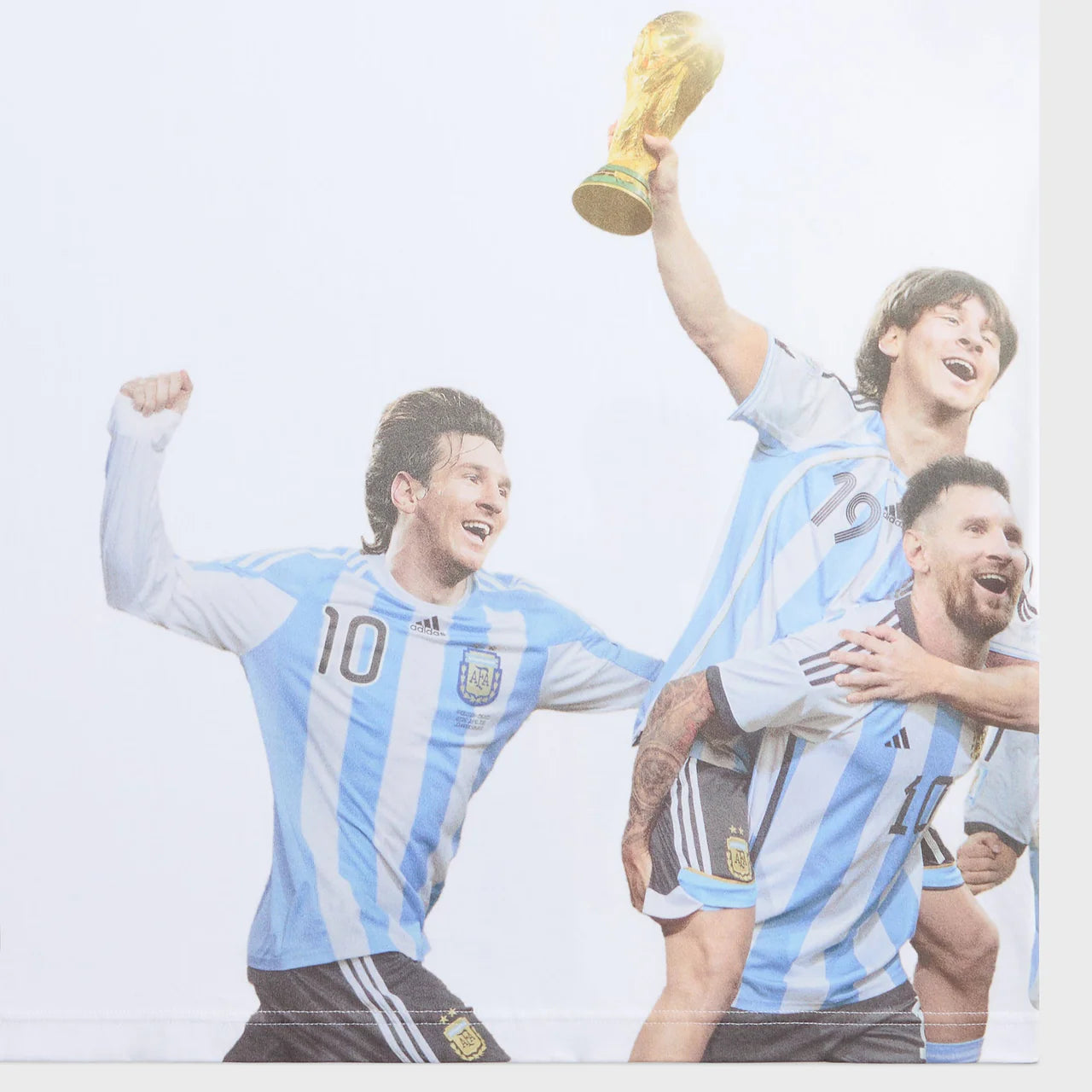 Camiseta Kith & Messi x Adidas World Cup Graphic White