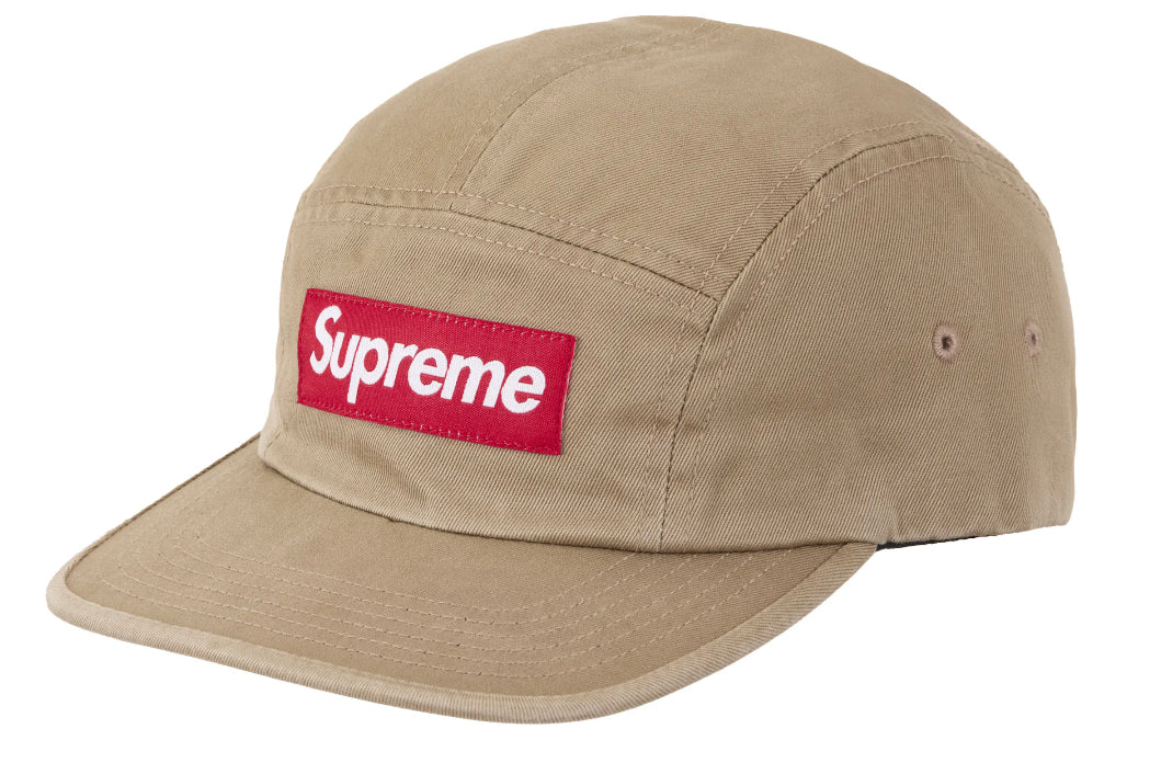 Gorro Supreme Washed Chino Twill Camp (FW24) Tan