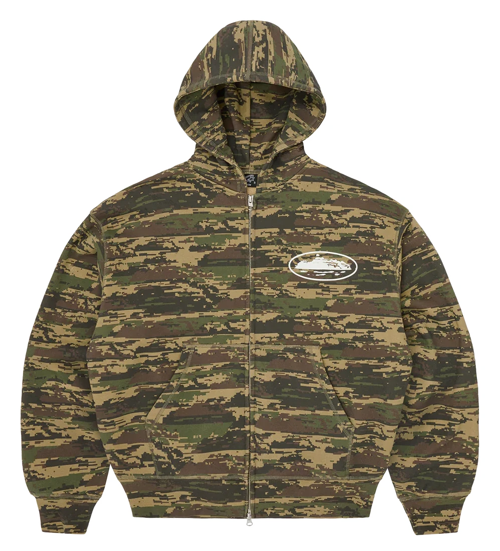 Campera Corteiz Island Puff Print Digi Camo