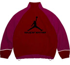 Campera Supreme x Jordan Track Jacket White Pink