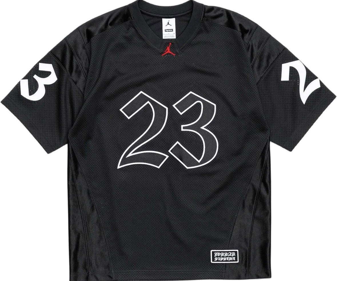 Jersey Supreme x Jordan Warm Up Black