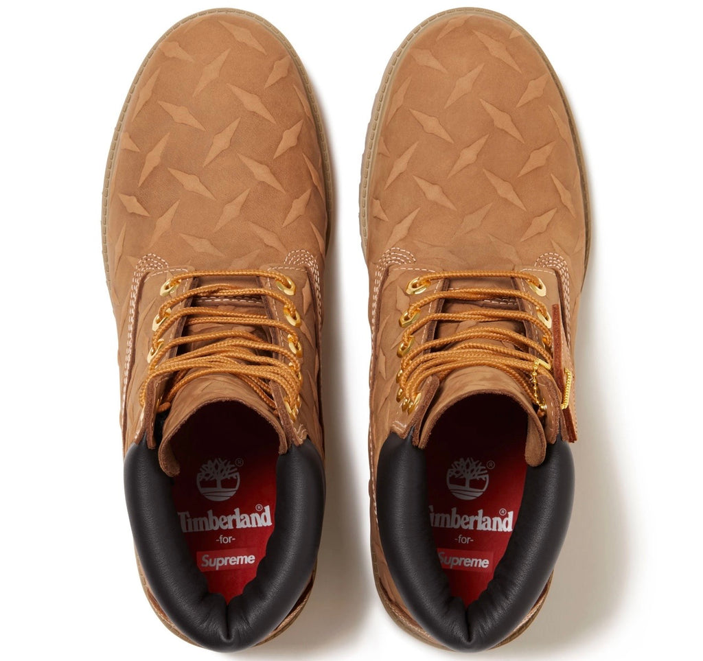 Supreme X Timberland 6" Premium Waterproof Wheat