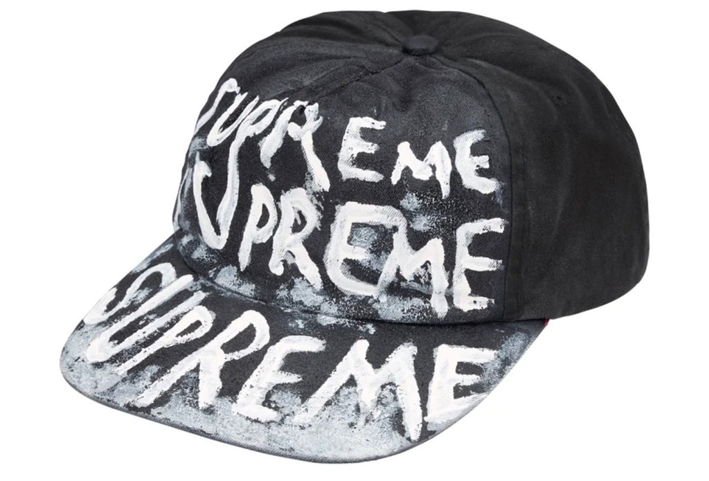 Gorro Supreme Painted 5-Panel Black