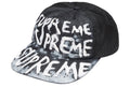 Gorro Supreme Painted 5-Panel Black