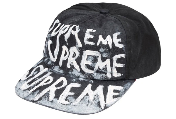 Gorro Supreme Painted 5-Panel Black