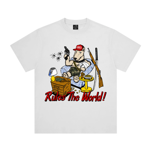 Camiseta Corteiz Last Stand White