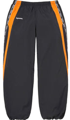 Pantalon Supreme Logo Taping Track Orange