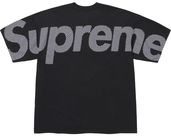 Camiseta Supreme Checkerboard Intarsia S/S Top Black
